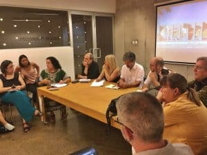 Reunión con víctimas de la represión y organizaciones sociales en Valparaíso